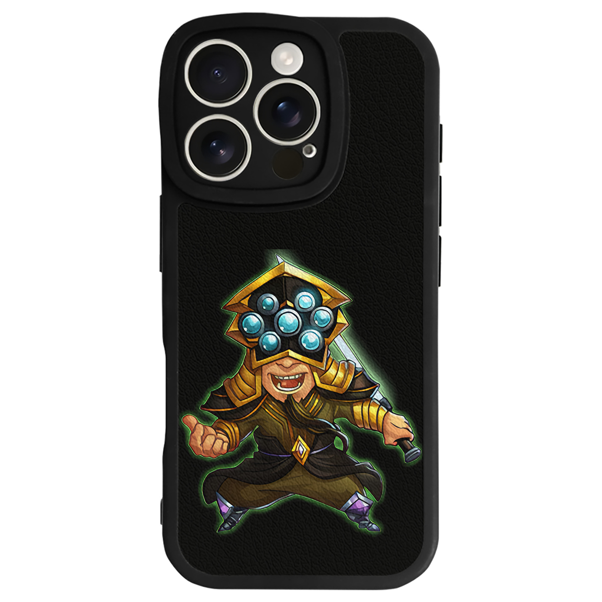 リーグ・オブ・レジェンド League of Legends LOL 【iPhone 16シリーズ対応】シリコンスマホケース（レザー調） 材質：シリコン